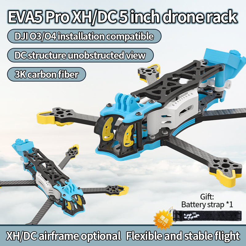 DC/XH O4 Pro Frame Kit 5-inch FPV Carbon Fiber quadcopter RC Freestyle Traverse Racing Drone DIY Parts