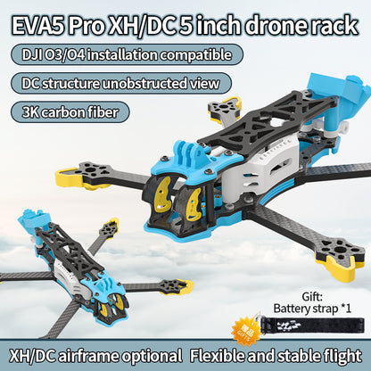 DC/XH O4 Pro Frame Kit 5-inch FPV Carbon Fiber quadcopter RC Freestyle Traverse Racing Drone DIY Parts