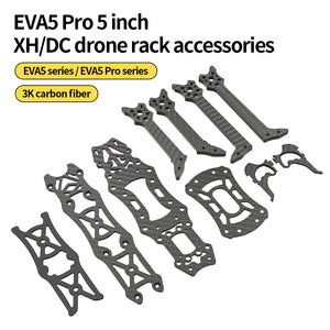 EVA5/EVA5 PRO 5 Inches FPV Racing  Drone All Carbon Fiber DC XH Rack Accessories