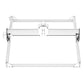 Laser Engraving Machine Aluminium Alloy Plate DIY Parts Y Axis Moving Skateboard Kit