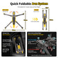 EVA8 8 Inch Foldable FPV Drone Frame, CNC Aluminum Carbon Fiber Frame Kit for 8" Freestyle Long Range FPV Quadcopter For 2809/2810/2812/3110/3115 Motors