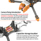 4-inch FPV drone frame kit, XH wheelbase 180mm, DC wheelbase 186mm, carbon fiber quadcopter frame with 3mm arm