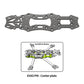 5-Inch FPV Drone Frame - Carbon Fiber & CNC Aluminum for DJI O4 / O3 / Vista (DC & XH Styles)