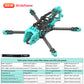 4-inch FPV drone frame kit, XH wheelbase 180mm, DC wheelbase 186mm, carbon fiber quadcopter frame with 3mm arm