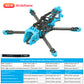 4-inch FPV drone frame kit, XH wheelbase 180mm, DC wheelbase 186mm, carbon fiber quadcopter frame with 3mm arm