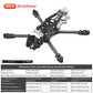 4-inch FPV drone frame kit, XH wheelbase 180mm, DC wheelbase 186mm, carbon fiber quadcopter frame with 3mm arm