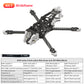 4-inch FPV drone frame kit, XH wheelbase 180mm, DC wheelbase 186mm, carbon fiber quadcopter frame with 3mm arm