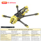 4-inch FPV drone frame kit, XH wheelbase 180mm, DC wheelbase 186mm, carbon fiber quadcopter frame with 3mm arm
