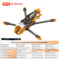 4-inch FPV drone frame kit, XH wheelbase 180mm, DC wheelbase 186mm, carbon fiber quadcopter frame with 3mm arm