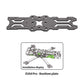 Freestyle & Racing 4-Inch FPV Frame Carbon Fiber & Aluminum For DJI O4 / O4 Pro / O3 / Vista Tough & Impact Resistant Must-Have For Beginner