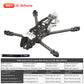 4-inch FPV drone frame kit, XH wheelbase 180mm, DC wheelbase 186mm, carbon fiber quadcopter frame with 3mm arm